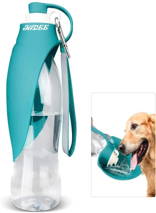 JUDEE Portable Dog Water Bottle, Water Bottle with Drinking Feeder for Dogs, Water Dispenser for Dogs in Walking, Hiking & Traveling (580ml) - Image 1
